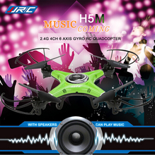 JJRC H5M Music Drones With Camera Hd Quadcopter With Speaker Hexacopter Professional Rc Drone Flying Helicopter Camera Copter