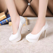 High heels bridal shoes women pumps