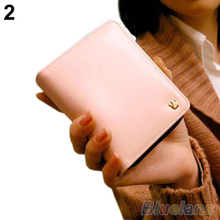 New Women Card Coin MONEY holder Wallet PU Leather HANDBAG Clutch Purse Bag 1HGP