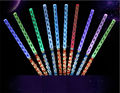 Free Ship 10pcs Colorful bar shaking led glow sticks Flash wands fluorescent wave rods acrylic kids