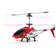 Syma S107G 3-Channel Mini Infrared Remote Control RC Helicopter Airplane with Built-in Gyro and LED Light (Red)