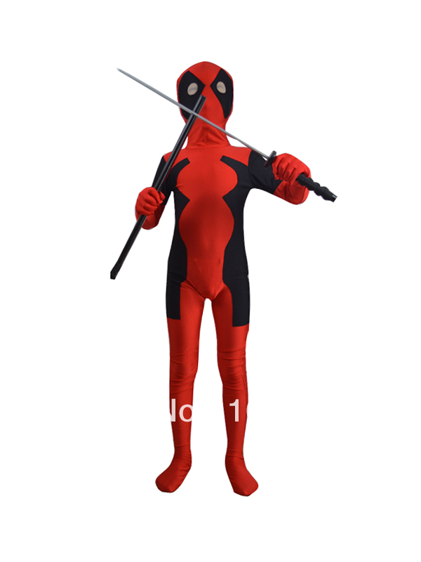 Aliexpress.com : Buy free shipping children deadpool costume fullbody