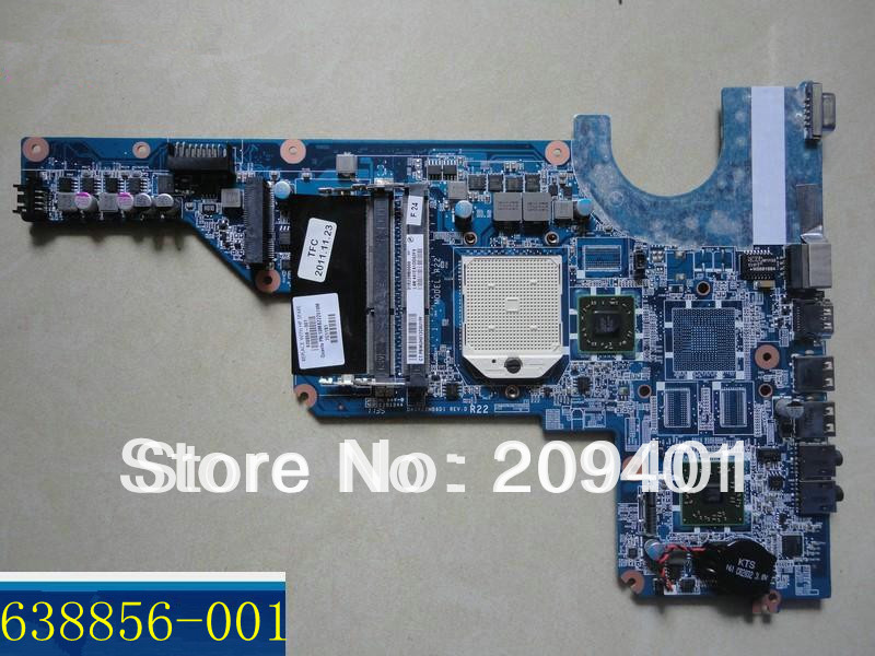 Laptop motherboard For HP G4 638856-001 syetem motherboard  &100% tested +35days warranty