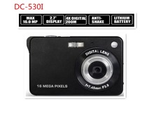 HD mini camcorders digital camera DC-530I ,2.7” DH LCD 16.0 Mega pixels photo camera with original styling for free shipping