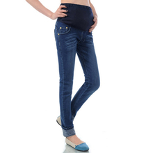2016 Spring New Maternity Jeans Clothes High Quality Cotton Trousers For Pregnant Women Denim Pregnancy Jeans Pants Plus Size