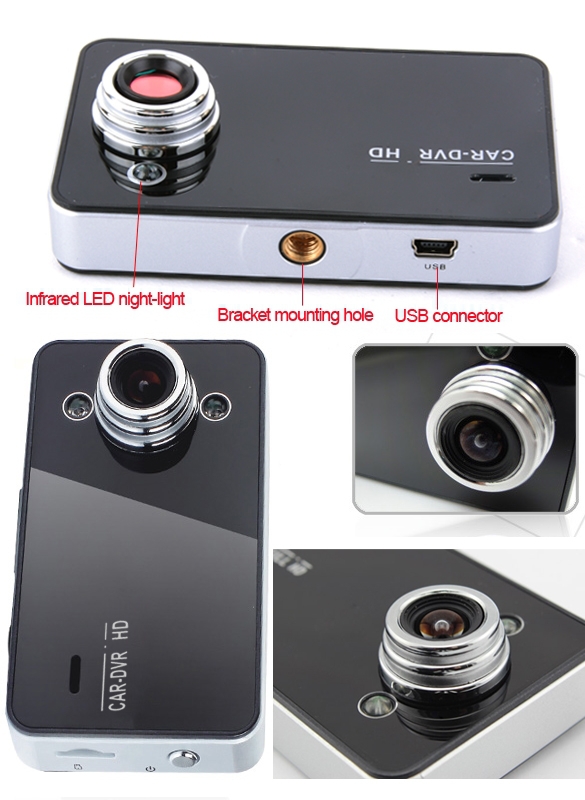 2 4 LCD K6000 1080P Car Auto Black DVR High Quality Camera Video Durable Recorder Superior
