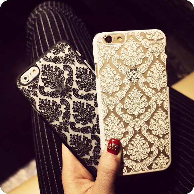 Colorful Vintage Flower Pattern Luxury Phone Case Back Cover For font b Apple b font Iphone
