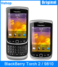 Original BlackBerry Torch 2 9810 Cell Phone 3.2” Touch Screen QWERTY BlackBerry OS 7.0 3G Mobile Phone WiFi GPS 5.0MP Bluetooth