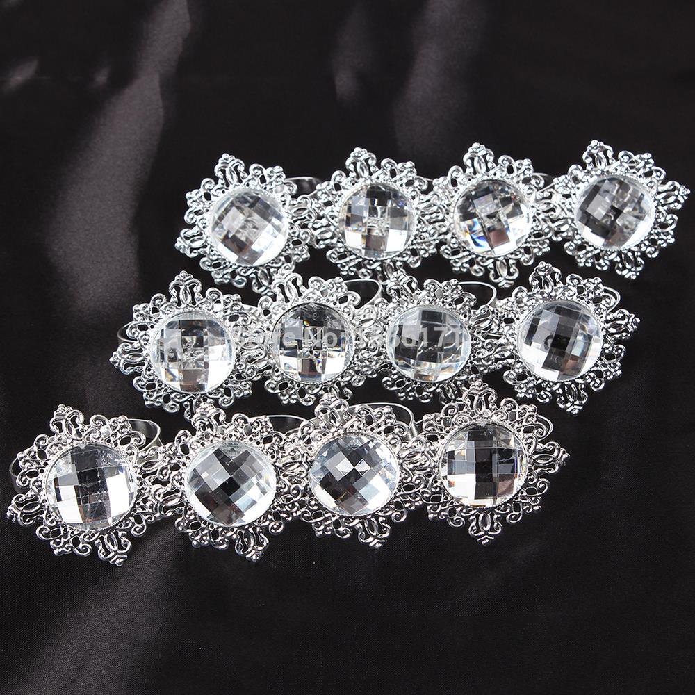 Wholesale napkin rings serviette holder wedding party banquet ...
