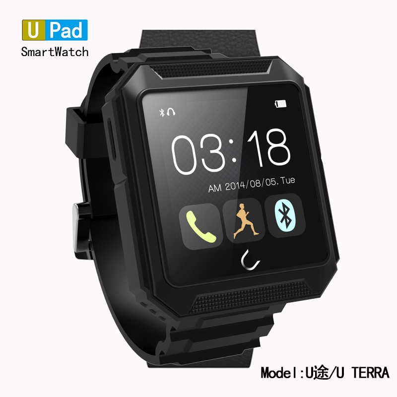New Smart Watch Bluetooth watch Uterra Waterproof IP68 Pedometer Calls Compass IPS Screen For Android iPhone Samsung Note 4 HTC