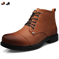 Big Size Genuine Leather Men Boots Winter Man Shoes Ankle Boot Snow