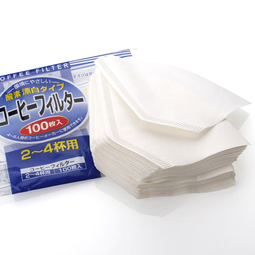 American coffee machine filter paper white 102 coffee filter paper filter paper 100pcs per box
