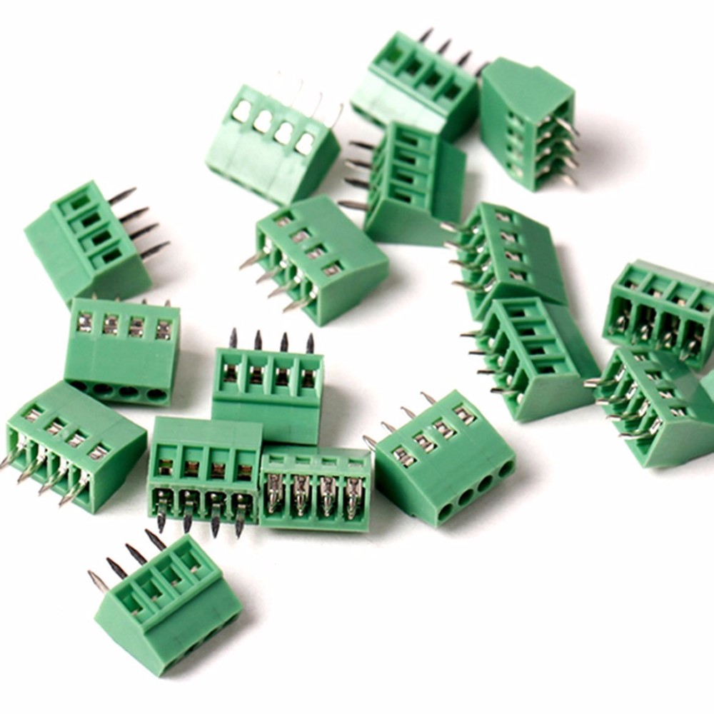 Description Picture 3 of item10PCS 2.54mm Pitch 0.1" 6Poles 6Pin 150V6A UL, 130V8A IEC, CE Rohs mini Breadboard PCB Screw Wire Terminal Block