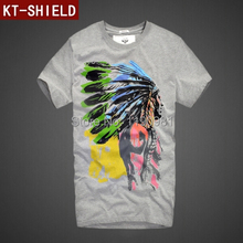 2015 New 100 Quality Cotton T Shirts Men Short Sleeve Summer Tops For Man Famous Brand