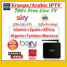 NEW Best Arabic European IPTV Box 700 Plus LIVE Free TV Channels Sport /Sky (DE UK IT)/Box Office/Canal+ Android 4.4 tv box