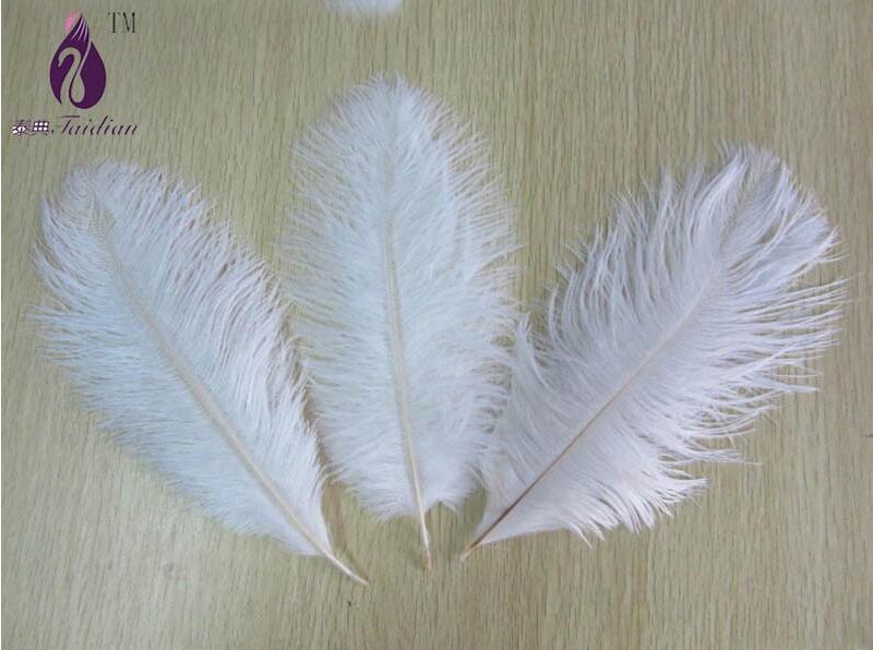White ostrich Feathers`
