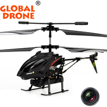 Free shipping WLTOYS S977 3.5 Ch Metal Radio Control Gyro Rc Helicopter with Video Camera VS V911