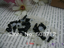 fress ship!!!100 pairs 4.5mm black Safety Eyes suitable for Amigurumi /plastic toy eyes