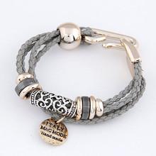 2014 Fashion Vintage Rope Charming Bracelet Jewelry For Women Free Shipping
