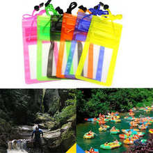 Brand New Travel Swimming Waterproof Bag Case Cover for 5.5 inch Cell Phone May25