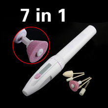 Hot Sale Salon shaper Nail Art Care Tips Electric Manicure Toe Nail Drill Buffing File Pen Tool NG4S