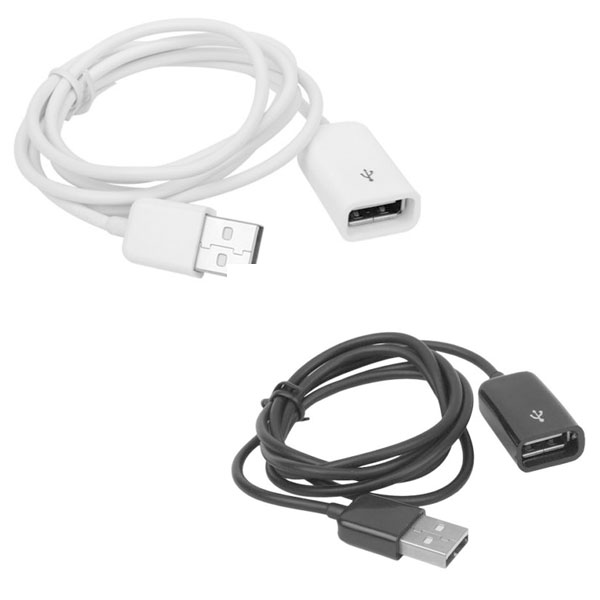 USB 2 0 A Male to Female Extension Cable 1M Extender Charge USB Extra Cable for