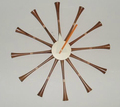 Free Shipping Spindle Wall Clock