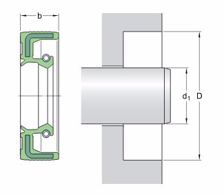 Description Picture 2 of item1PCS MOCHU TC 39X65X8 NBR 39*65*8 NBR 39*65 Gasket Skeleton Oil Seals High-quality Seals Radial Shaft Seals