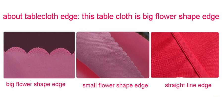 table cloth edge