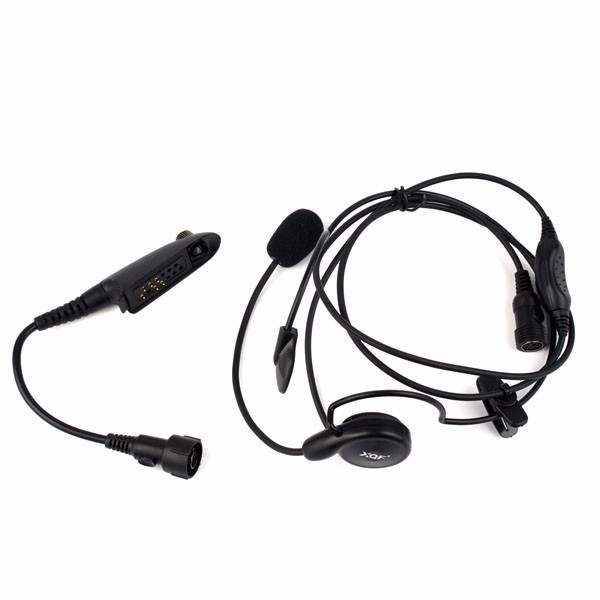 New Neckband Earpiece Headset with Boom Mic PTT (1)