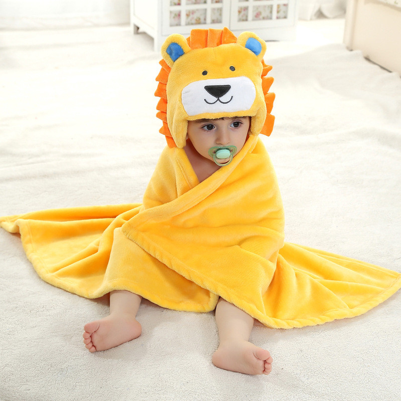 baby blankets yellow lion