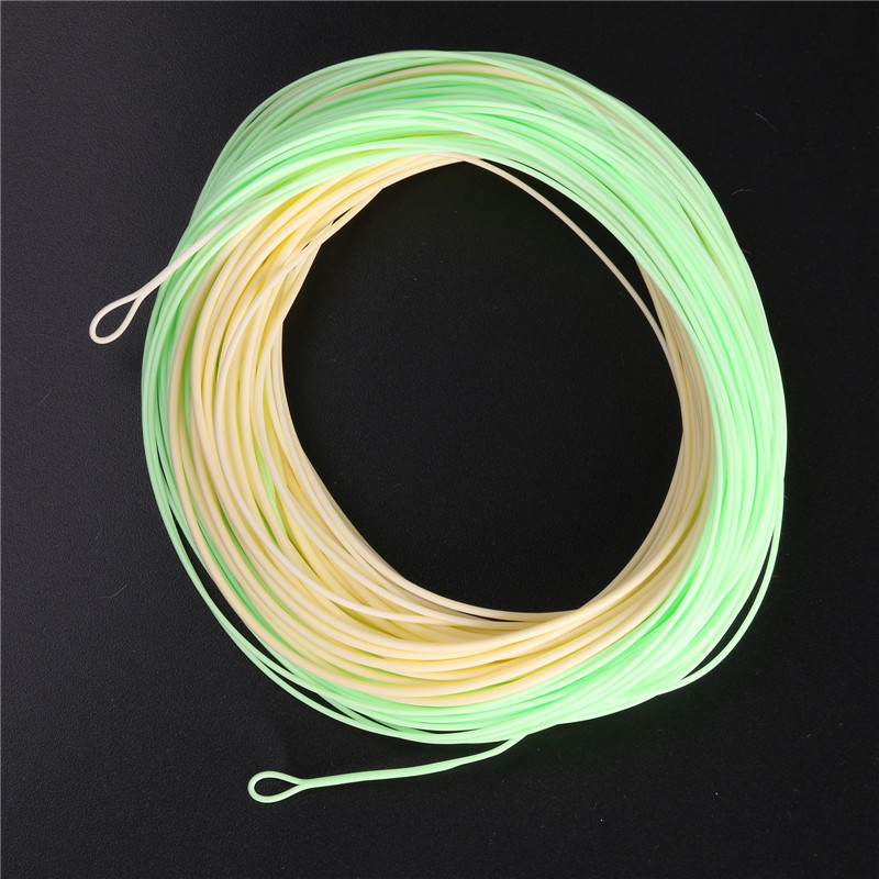 Switch Fly Fishing Line Double Color 100FT 5/6WT 7/8WT Weight Forward Floating Fly line