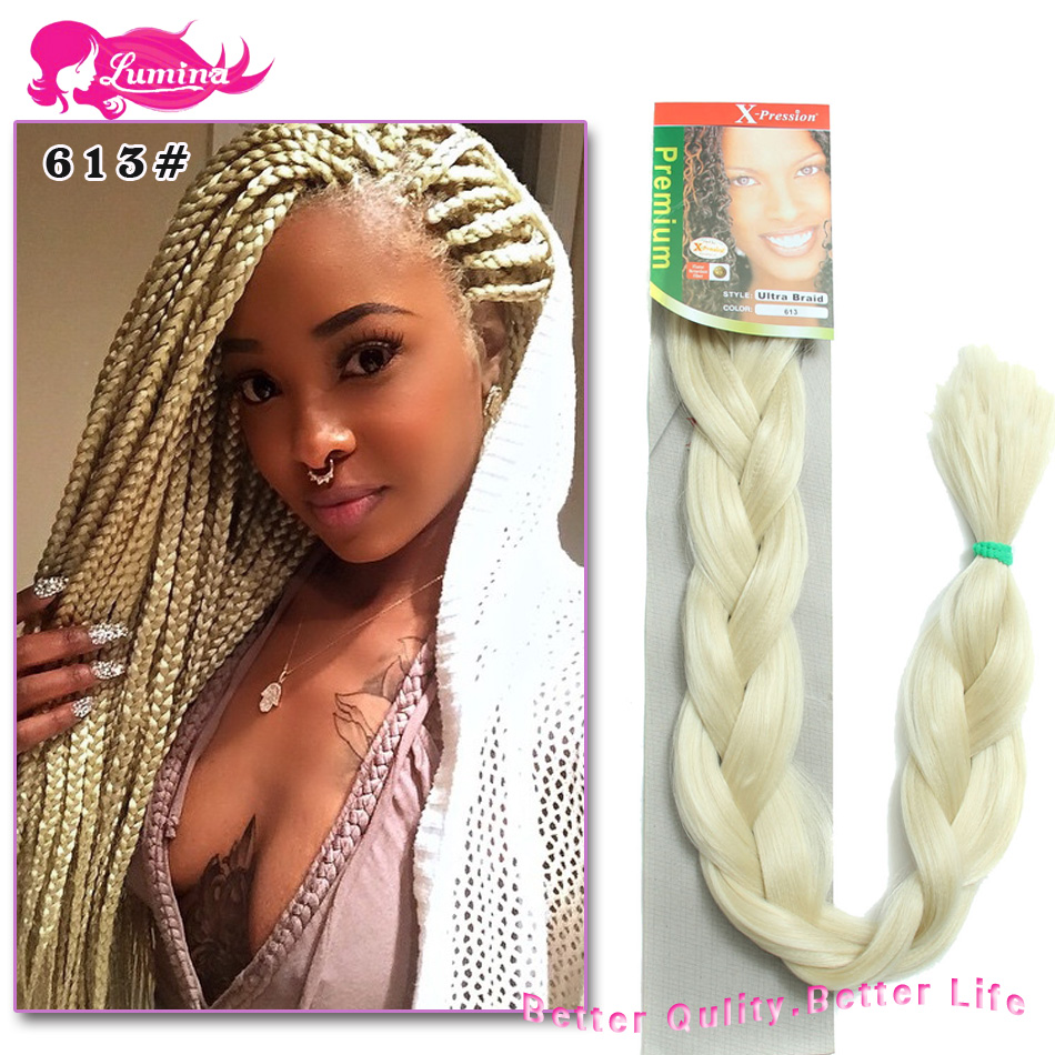 Kanekalon Braiding Hair Blonde Braids Kanekalon Braiding Hair Blonde Braids