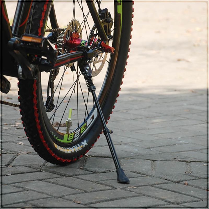 Adjustable Side Bicycle Kick Stand for Mountain Bike Road Bike Black Hot Sale