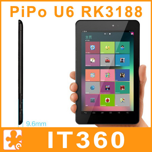 7 Pipo U6 RK3188 Quad Core IPS Screen 1440 900 GPS Android 4 2 Tablet PC