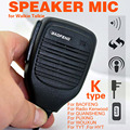 Mini PTT Speaker MIC For Radio Kenwood QUANSHENG PUXING LINTON TYT HYT BAOFENG UV5R 888S Speaker