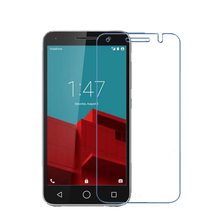 2015 Hot Sell 2.5D 9H  0.3mm Tempered Glass Screen Protector Film For Vodafone Smart Prime 6 With Retail Package