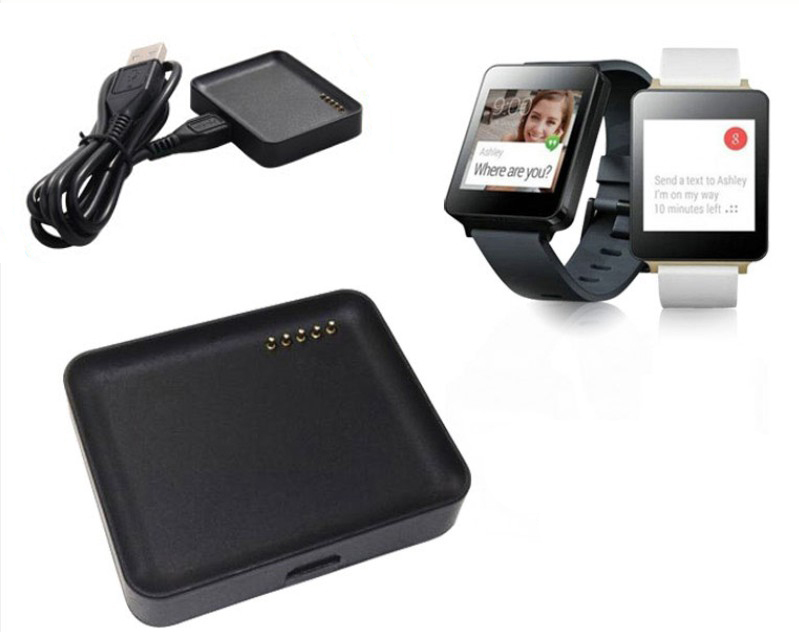 Smartwatch Charging Cradle Dock For LG G Watch R W100 Smart Watch Battery Charger With Micro