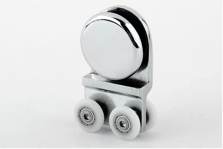 Description Picture 6 of item8pcs Shower room conjoined hanging wheel, door crane wheel, real pulley bathroom, bathroom room accessories, glass hanging wheel