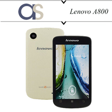 Original Lenovo A800 Android 4.0 MTK6577T Dual Core 1.2Ghz 4G ROM 4.5” 480*800P TFT WCDMA Mobile phones Support Multi-language