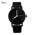 2016 Enmex creative design wristwatch waterproof special Changeable number hour hand simple design fashion quartz watches