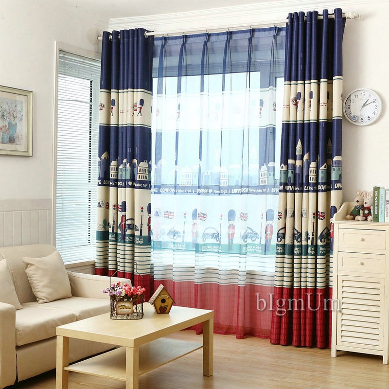 cartoon knight printed boy curtain blackout curtains for the baby room window curtains for living room - Blackout Shades Baby Room cartoon knight printed boy curtain blackout curtains for the baby room window curtains for living room - Blackout Shades Baby Room