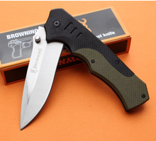 2015 Browning FA17 Folding Blade Knife Tactical Knife 5Cr15Mov Blade G10 Camping Outdoor Knife Survival Knives