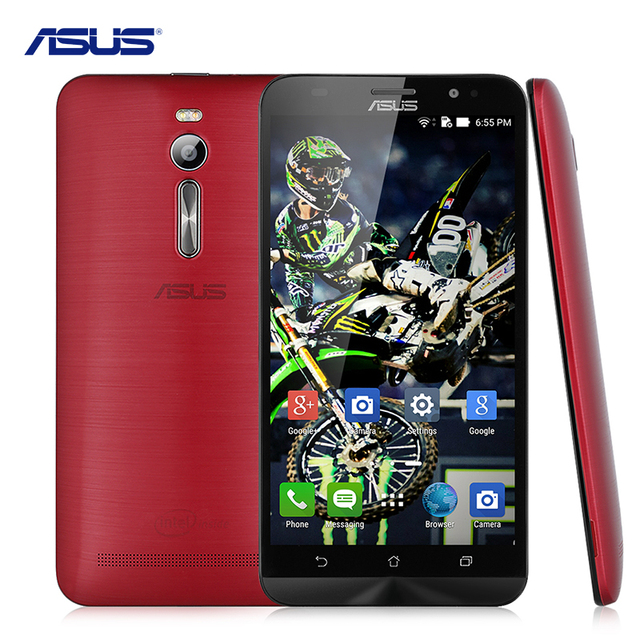 ASUS Zenfone 2 ZE551ML Intel Atom Z3560 Quad-Core 1.8 ГГц Android 5.0 смартфон 4 ГБ RAM 16 ГБ ROM 5.5 Дюймов 4 Г LTE Мобильный Телефон