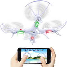 HQ898B 2.4G 4CH 6-Axis RC Quadcopter Drone with Wifi FPV HD Camera Smartphone Gravity Induction Control RC Helicopter