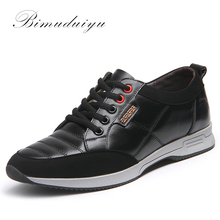 Hot Full Grain Genuine Leather Men Shoes Casual Comfortable walking Weight Breathable Daily Wearing Lace up shoe Free shipping