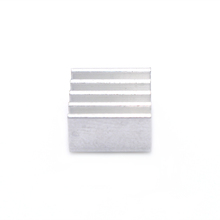 10pcs/lot 3D Printer Stepper Driver StepStick A4988 /DRV8825 Heatsink 11x11x5mm Aluminum Silver Heat Sink