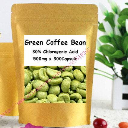 High Quality Green Coffee Bean Extract 30 Chlorogenic Acid 500mg x 300Capsule Eating Food Supplement
