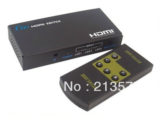 3D 3 x 1 -hdmi    HDTV 1080 P, 3-In  1-Out ( (  full HD 1080 P  P @ 24  3D  ) )