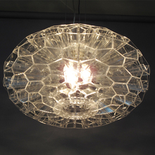 Italy Designer Dinning Room Acrylic Pendant Lights 35/50CM Modern Honeycomb Lamp Fixtures For Restaurant Living Room Hanglamp